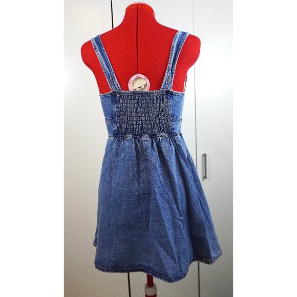 American Eagle Denim Corset Mini Dress - Picture 4 of 6